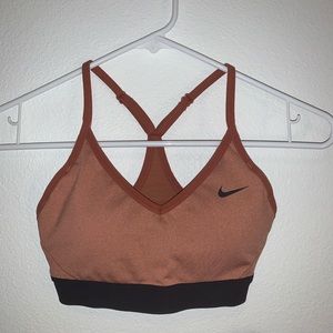 Burnt orange Nike crossback bra!